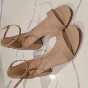 Madden Girl Block Heels - Nude